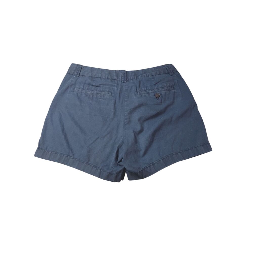 J Crew 5" Chino Broken-In Shorts Women Size 4 Navy Casual Versatile Preppy(flaw) - Picture 6 of 7